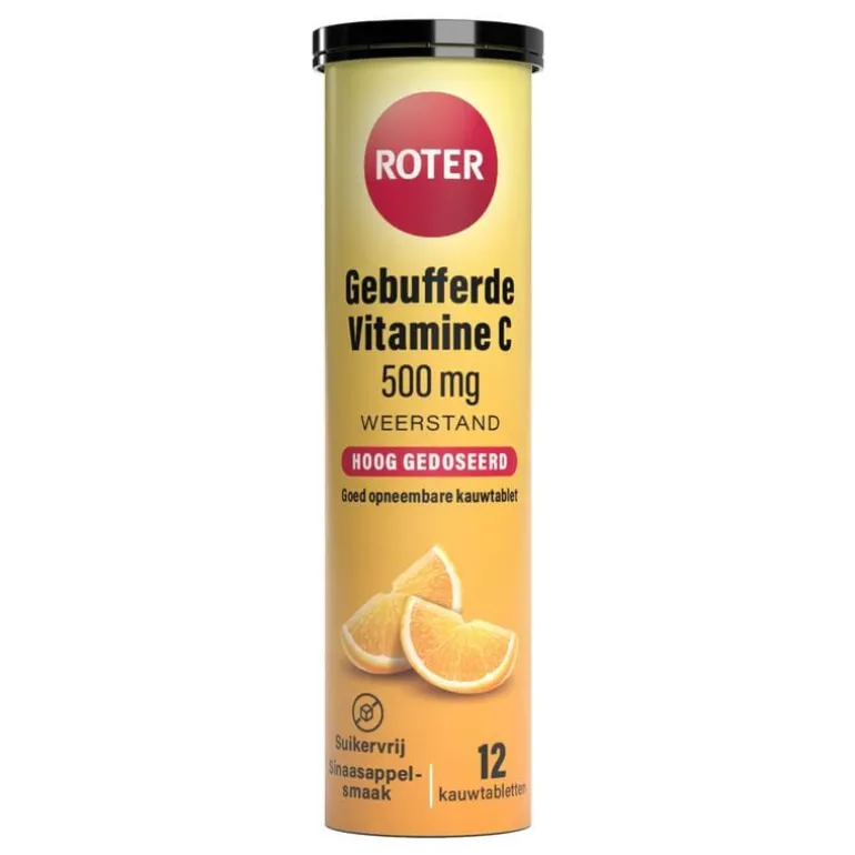 Roter gebufferde vit C 500mg 24st