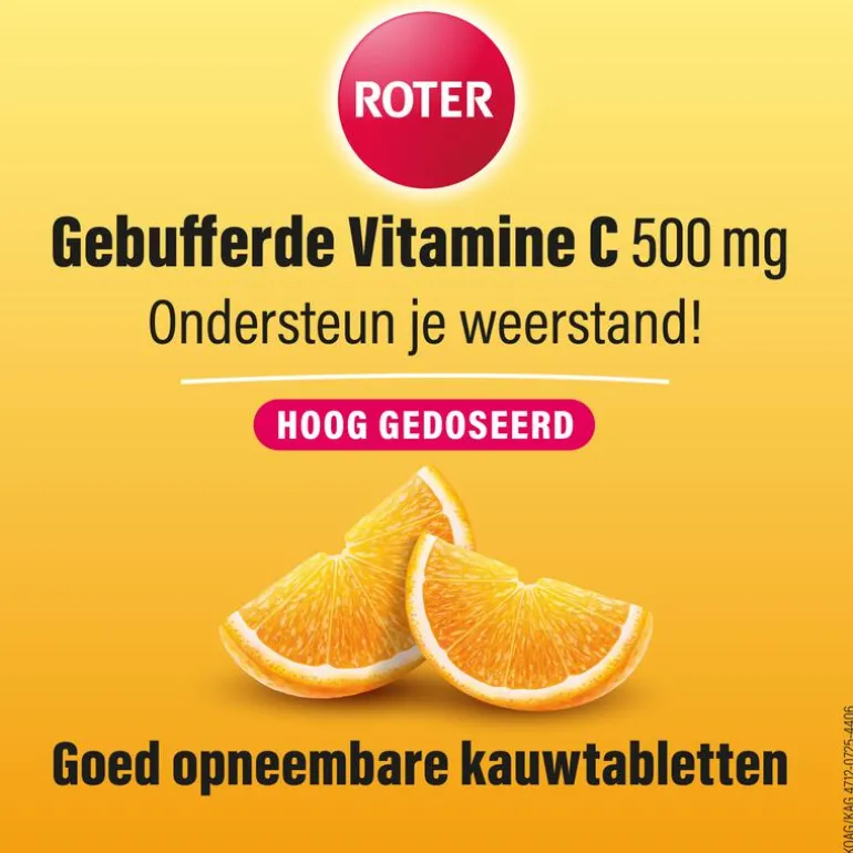 Roter gebufferde vit C 500mg 24st