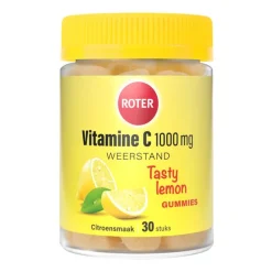 Roter 1000mg Vitamine C Gummy Tasty Lemon 30 stuks