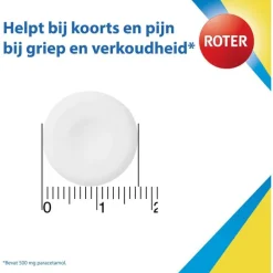 Roter Paracetamol smelttablet 500 mg 20 tabletten