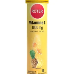 Roter Vitamine C1000 mg Sinaasappel-Ananas bruistabletten 15 stuks