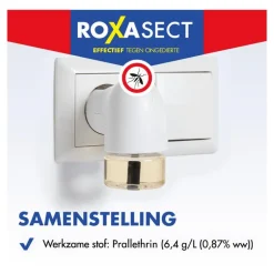 Roxasect Muggenstekker Actieverpakking Incl. 2 navullingen