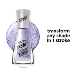 Sally Hansen Insta-Dri Top Coat - Paars - 131 Glimmer