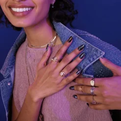 Sally Hansen Insta-Dri Top Coat - Paars - 131 Glimmer