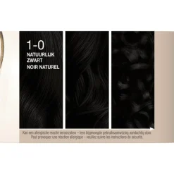 Schwarzkopf Creme Supreme Haarkleuring 1-0 Natuurlijk Zwart