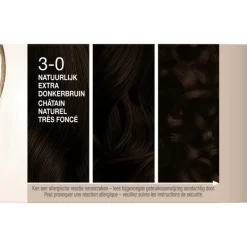 Schwarzkopf Creme Supreme Haarkleuring 3-0 Natuurlijk Zeer Donkerbruin