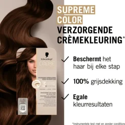 Schwarzkopf Creme Supreme Haarkleuring 5-60 Chocoladebruin