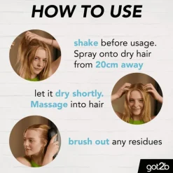 Schwarzkopf Got2b Fresh & Fabulous Dry Shampoo 200 ML