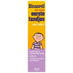 Sinaspril Gel voor Eerste Tandjes Baby's 15 ML