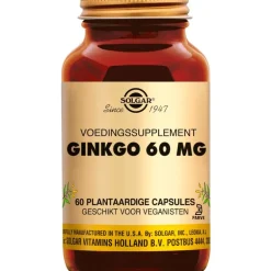 Solgar Ginkgo 60 mg 60 capsules