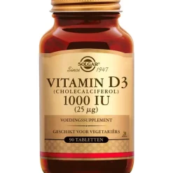 Solgar Vitamin D-3 1000 IU 25 mcg 90 tabletten