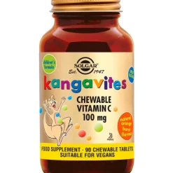 SolgarKangavites Chewable Vitamin C 100 mg 90 kauwtabletten