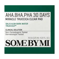 Some By Mi AHA BHA PHA 30 Days Miracle Truecica Clear Pad 70 stuks