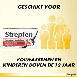 Strepfen Citroen & Honing 8,75 mg Zuigtabletten 16 Stuks