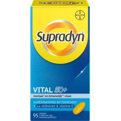 Supradyn Vital 50+ multivitamines voor vijftigplussers 95 tabletten