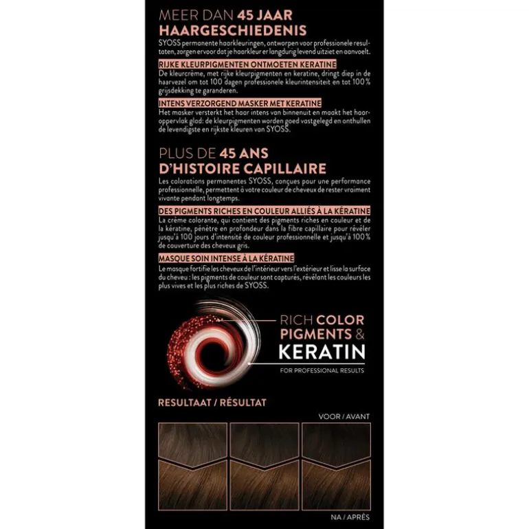 Syoss Haarverf 4-8 Chocoladebruin