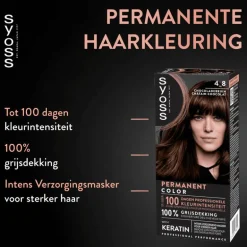 Syoss Haarverf 4-8 Chocoladebruin