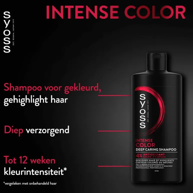 Syoss Intense Color Shampoo 440 ML