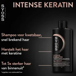 Syoss Intense Keratin Shampoo 440 ML