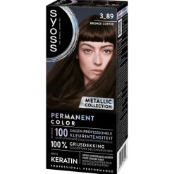 Syoss Metallic Collection Haarkleuring 3-89 Bronze Coffee