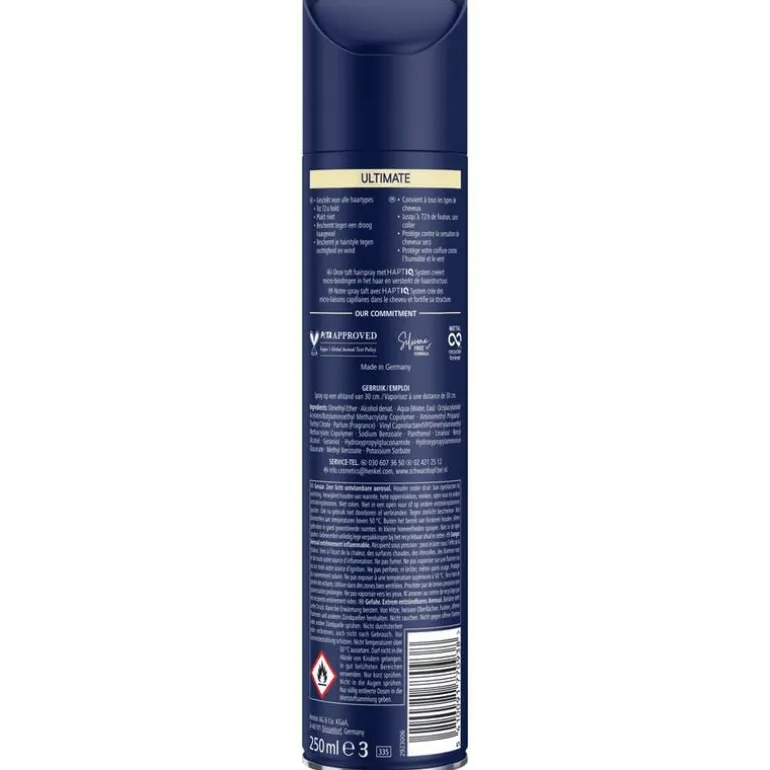 Taft Styling Ultimate Haarspray 250 ML