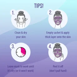 7th Heaven Gezichtsmasker Black Seaweed Peel-Off