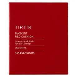 Tirtir Mask Fit Red Cushion Foundation 43N Deep Cocoa