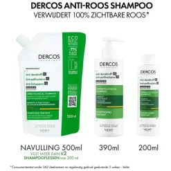 Vichy Dercos Anti-Roos Shampoo Droog Haar 200 ML