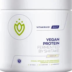 Vitakruid Vegan Proteïnepoeder Vanille 461 GR