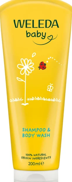 Weleda Calendula Babyshampoo & Douchecrème 200 ML