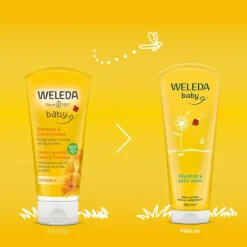 Weleda Calendula Babyshampoo & Douchecrème 200 ML