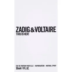 Zadig&Voltaire This is Her eau de parfum 30 ML