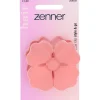 Zenner Haarklem Bloem Glimmend Roze