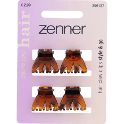 Zenner Haarklem mini 4x