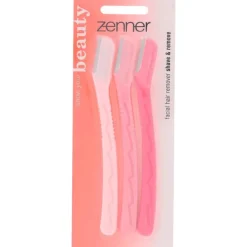Zenner Wenkbrauwscheermesje 3x