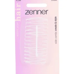 Zenner Zijkammen transparant 2x