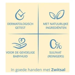 Zwitsal Zeepvrij Schuimbad 400 ML